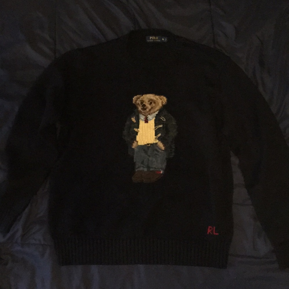 Ralph Lauren Iconic Polo Bear Sweater